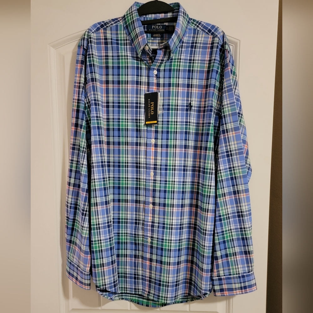 NEW Polo Ralph Lauren Oxford Shirt L